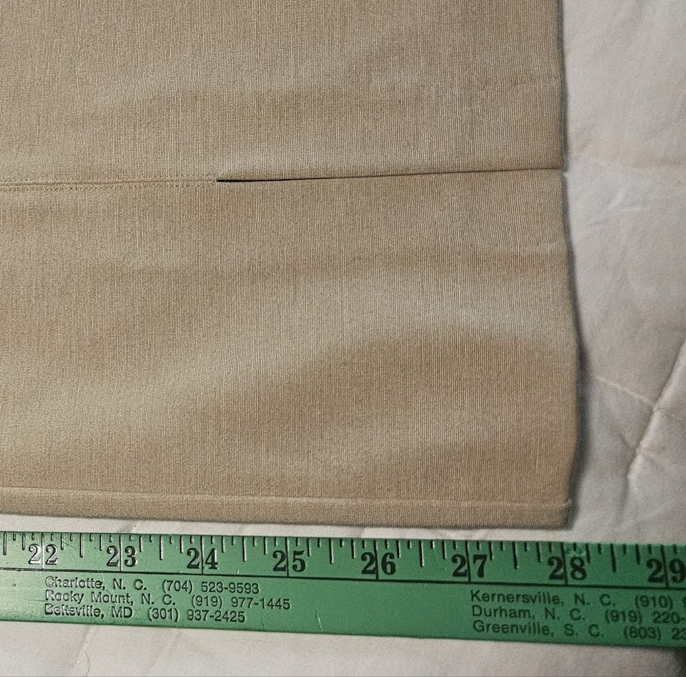 NWT J. McLaughlin Deanne Straight Leg Crop Pant: Color- Heather Sand: Size- 14 - Picture 15 of 15